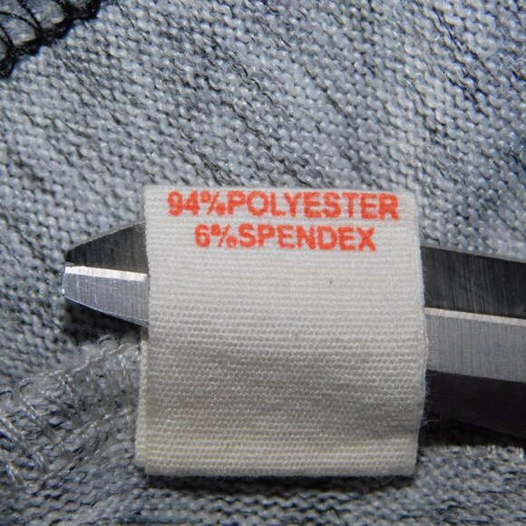 Orange Fashion Village Grey Black Forrest Trees Womens L  / XL Knit Tunic Top - Picture 7 of 12